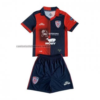 Camiseta Cagliari Calcio Primera Nino 2023 2024