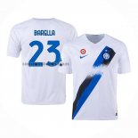 Camiseta Inter Milan Jugador Barella Segunda 2023 2024