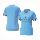Camiseta Manchester City Primera Mujer 2022-2023