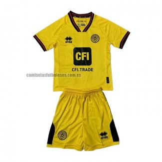 Camiseta Sheffield United Segunda Nino 2023 2024