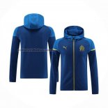 Chaqueta con Capucha del Olympique Marsella 2023 2024 Azul