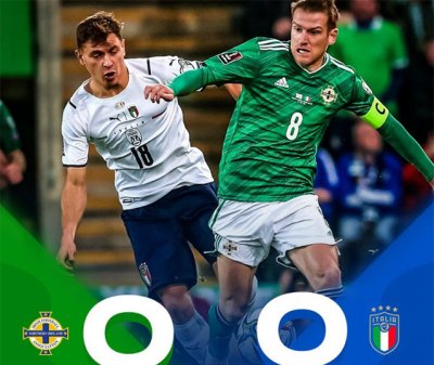 Italia 0-0 Irlanda del Norte