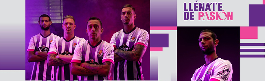 nueva camiseta Real Valladolid